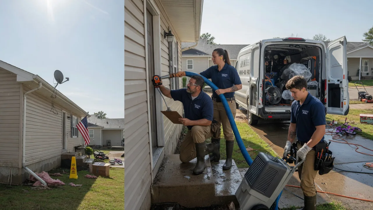 Ceiling Water Damage Restoration in Ridgeland, WI near me